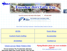 Tablet Screenshot of eurekaaircraft.com